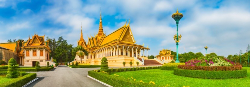 Palác v Phnompenh