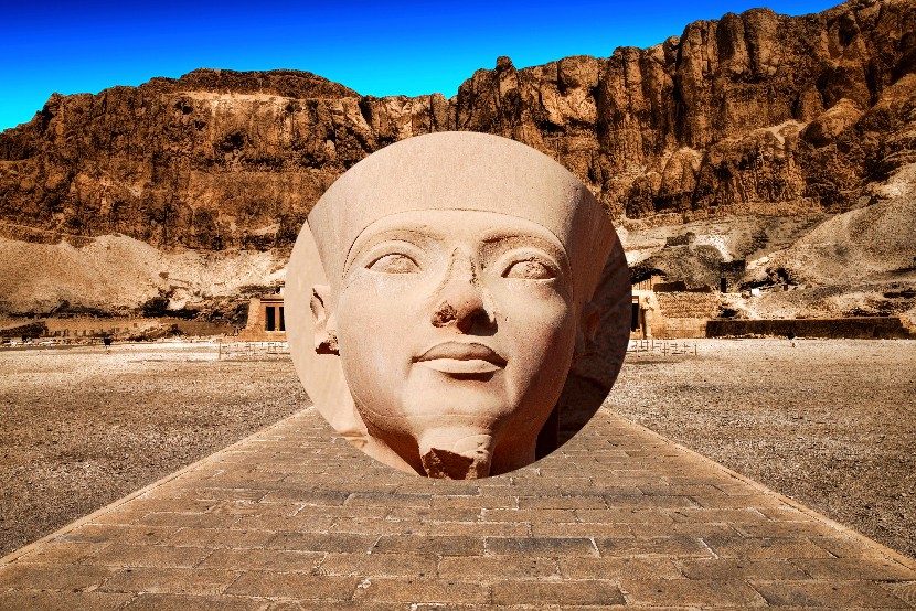 Královna Hatšepsut, Luxor, Egypt