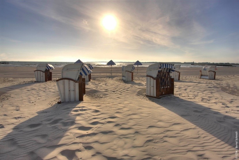 Pláže s bílým pískem ve Šlesvik-Holštýnsku