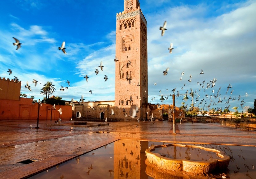 Marakechi mecset, Marokkó