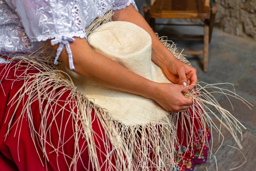 Ručně dělané panamské klobouky 