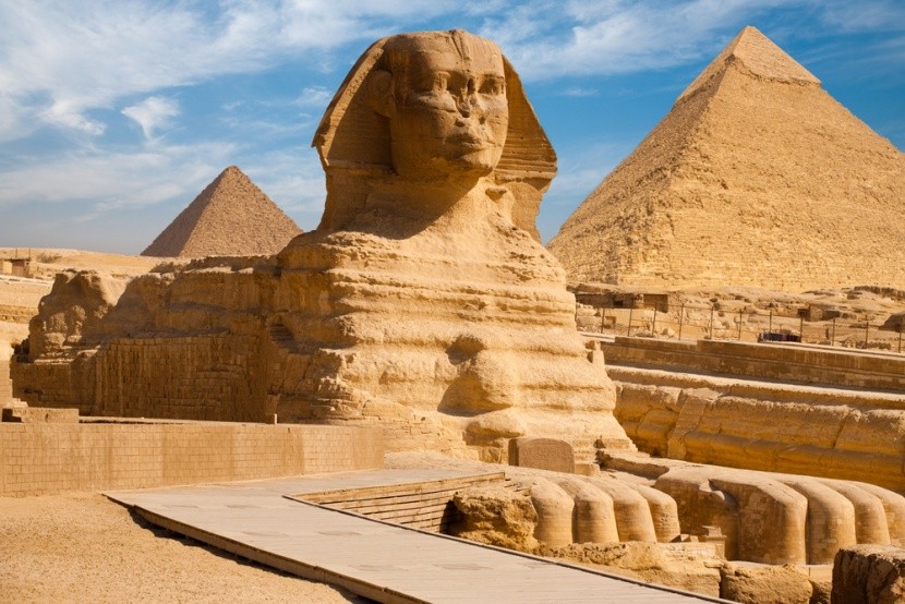 A legendás gízai szfinx, Egyiptom