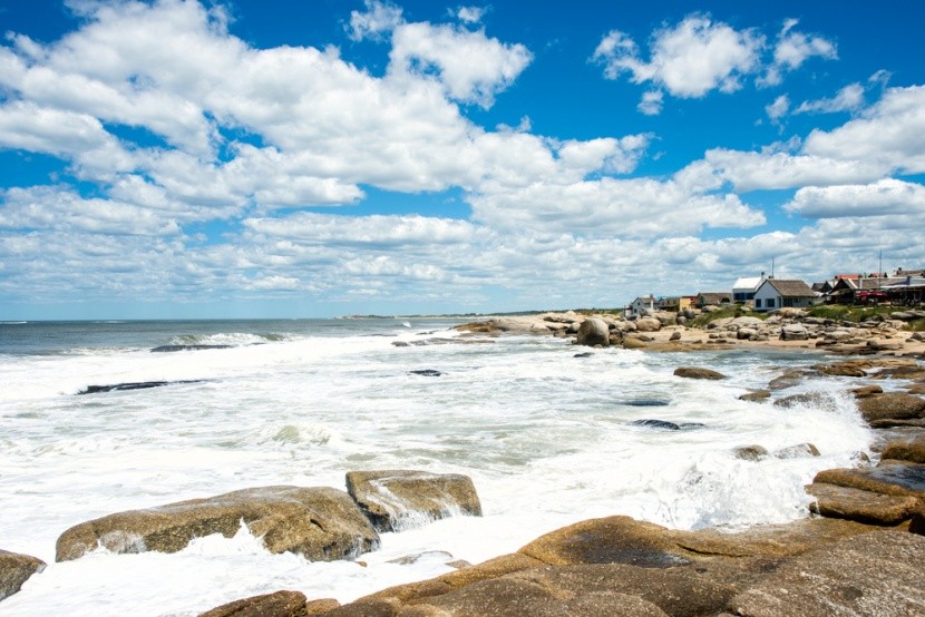 Pláž Punta del Diablo, Uruguay