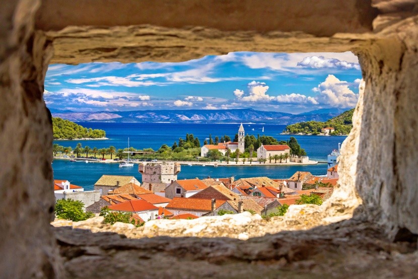 Malebný ostrov Vik, Chorvatsko