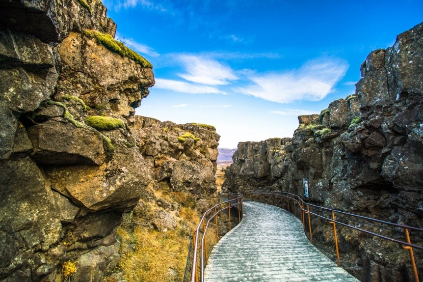 Národním park Þingvellir