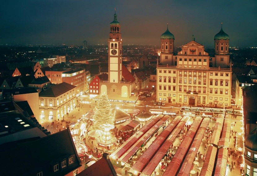 Tradiční vánoční trhy v Bavorsku