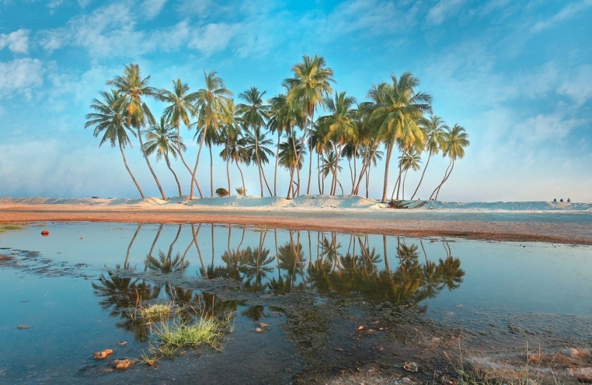 Salah Beach, az ománi Karib-tenger