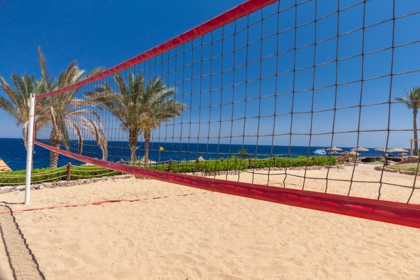 Plážový volejbal v Egypte