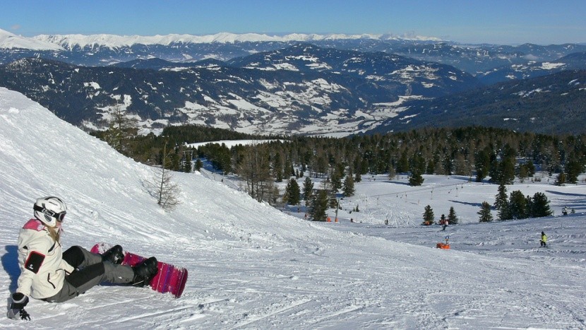 Ausztria, Kreischberg, snowboard