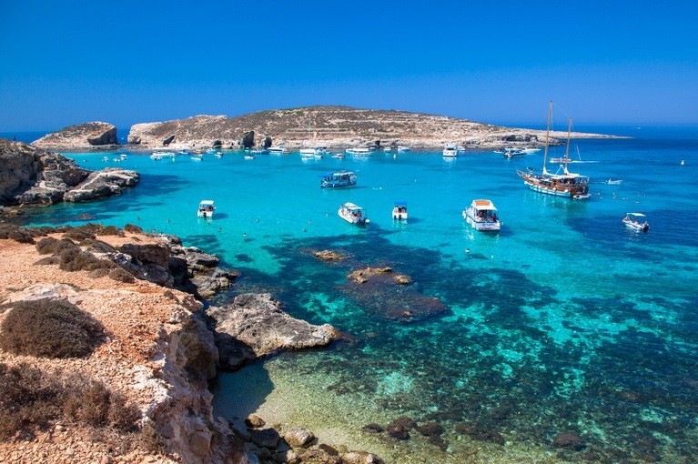 Zatoka Blue Lagoon, Malta