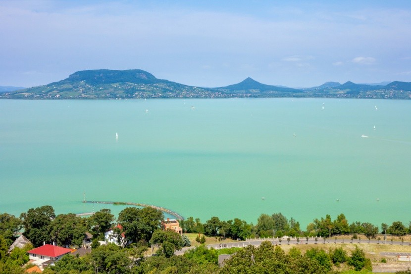 Balatoni panoráma Badacsonyra