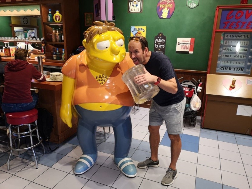 V parku Universal Studio mají i Simpsonovi