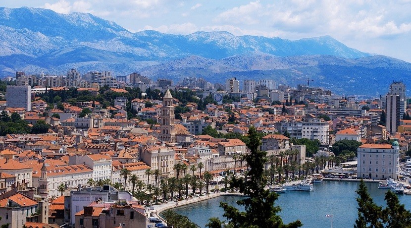 Niezwykły krajobraz Splitu