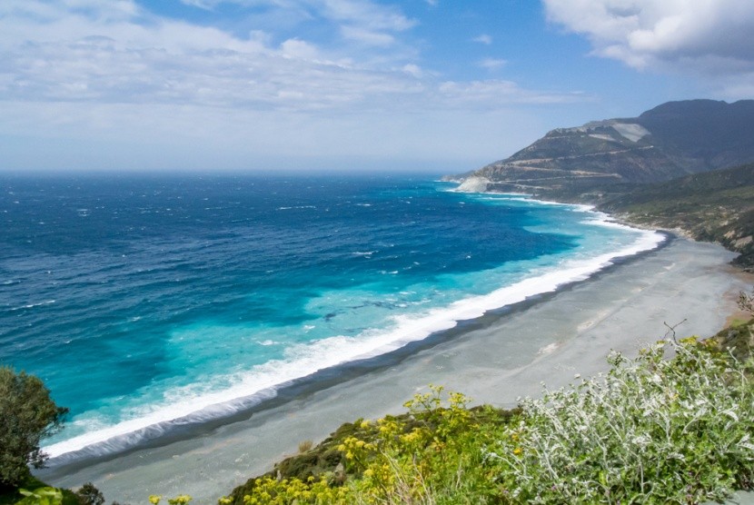 Nonza beach, Cap Corse, Korsika