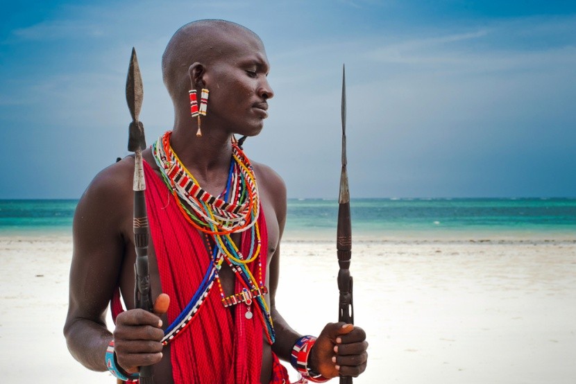 Válečník z kmene Masajů