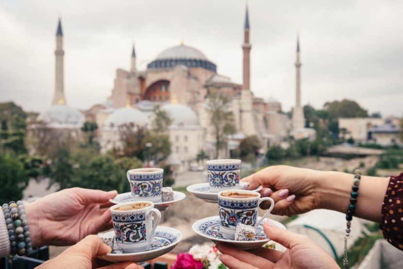Török kávé és a Hagia Sophia