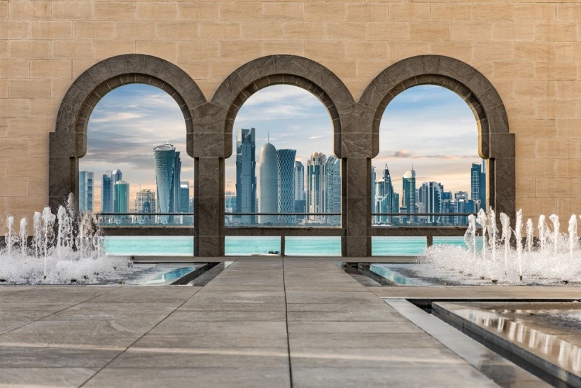 Doha látképe