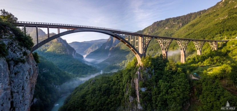 Durmitor Nemzeti Park hídja