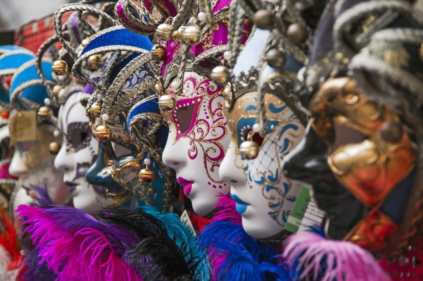 Velencei karnevál, maszkok