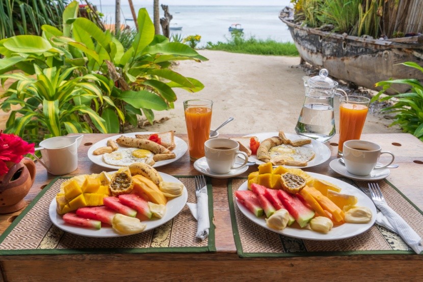 Raňajky na Zanzibare