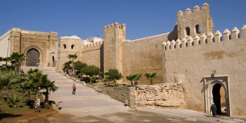 Stará část města Rabat, Maroko
