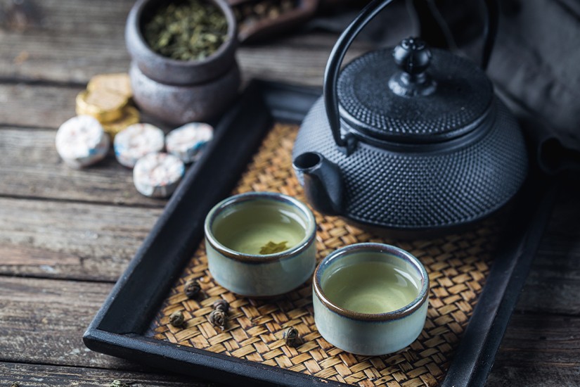 Zöld tea Japánból