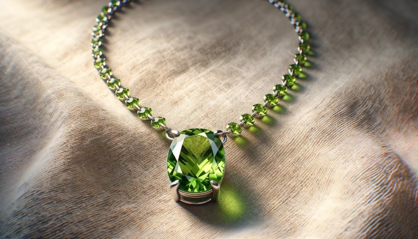 Biżuteria z oliwinem - pamiątki z Wysp Kanary