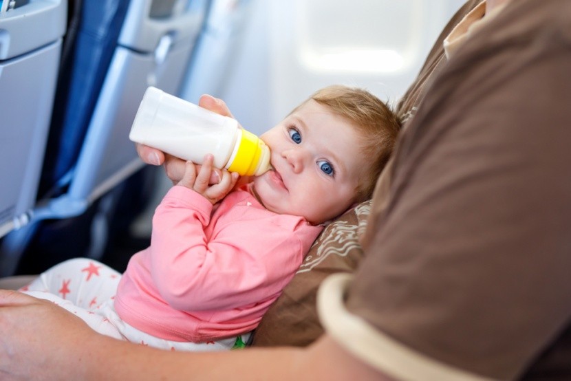 Dítě v letadle