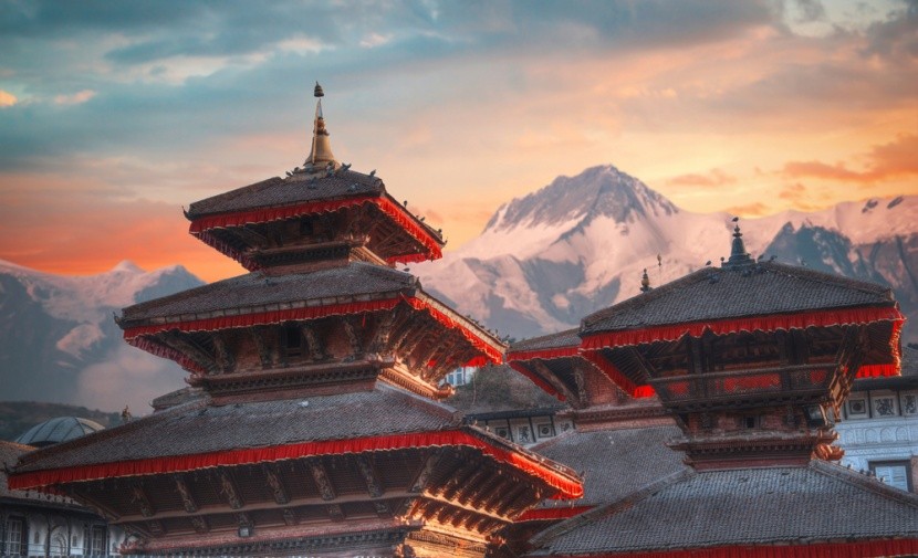 Údolí v Káthmándú, Nepál