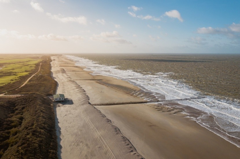 Pláž v Domburgu, Nizozemí