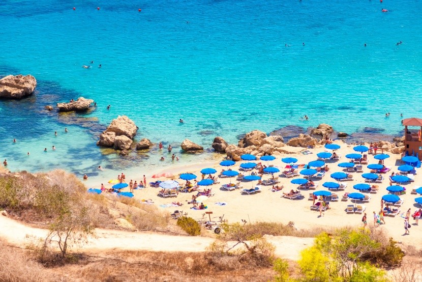 A népszerű Konnos beach 