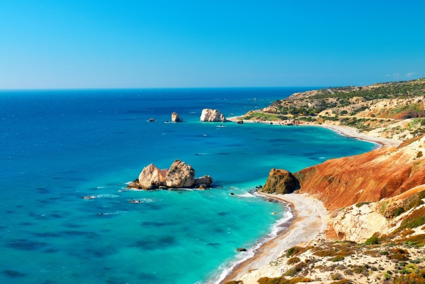 Kilátás Ciprus partjaira