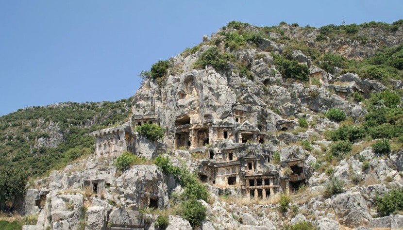 Grobowce licyjskie w Turcji