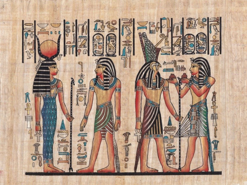 Papirus z Egiptu - pamiątki