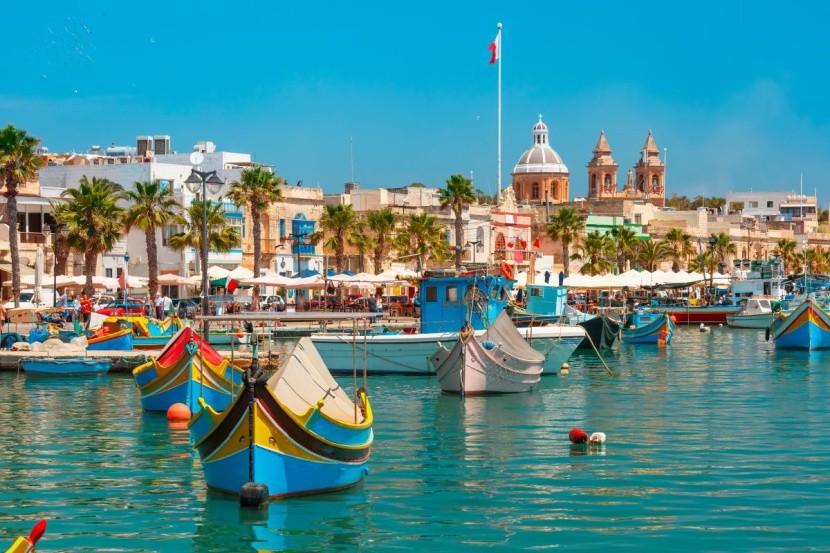 Malta - wioska rybacka Marsaxxlok