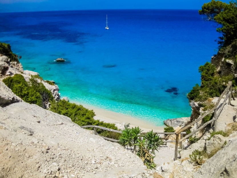 Plaża Cala Goloritzé, Sardynia - Włochy