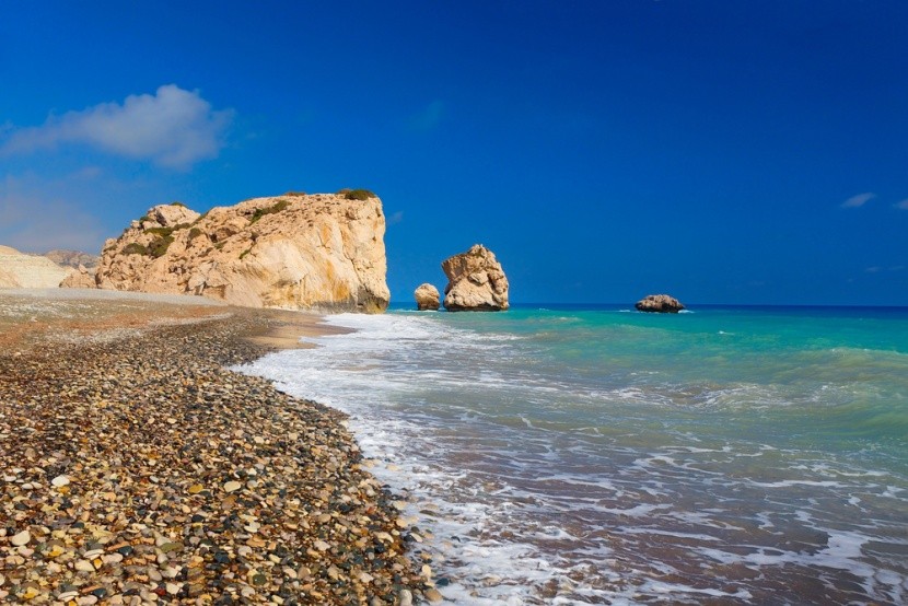 Afroditina pláž na Kypru