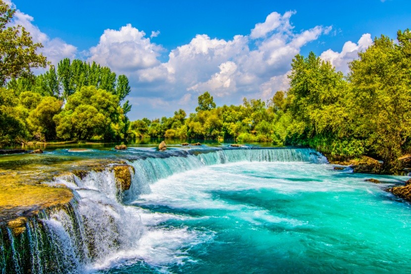 Vodopád  Manavgat, Turecko