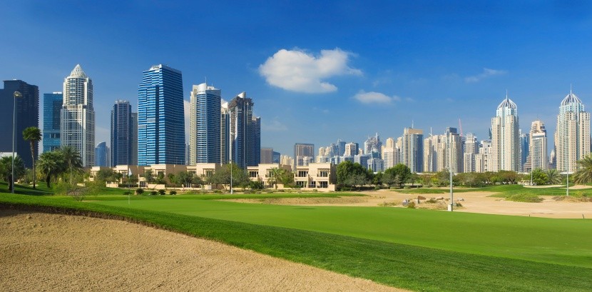 Az Emirates Golf Club Dubaiban