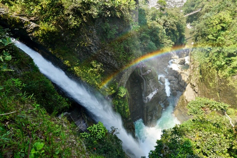 Vodopády Pailón de Diablo, Ekvádor