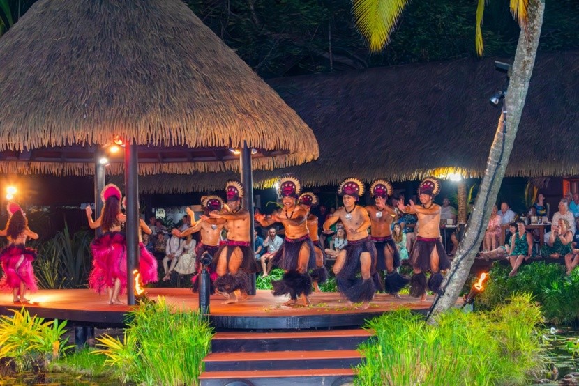 Ukázka domorodých tanců v Rarotonga