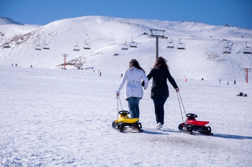 Středisko Ercies v oblasti Kayseri, Turecko