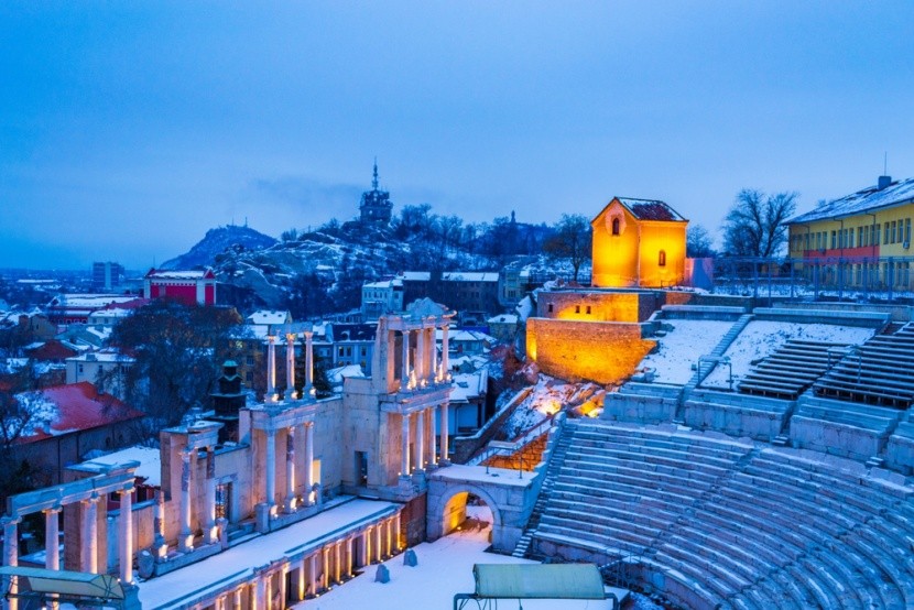 Zimní Plovdiv, Bulharsko