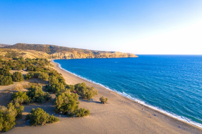 Plaża Kommos - plaże w Heraklionie