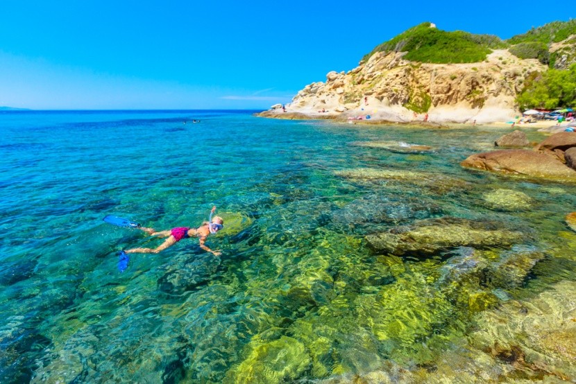 Víz alatti kalandok Elba strandjainál