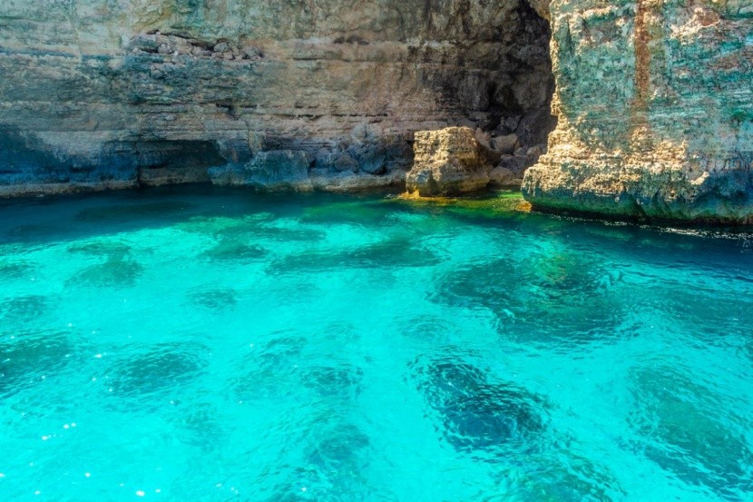 Blue Lagoon, Malta - błękitna woda