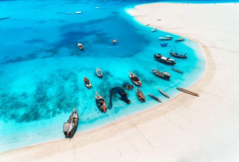 Malediwy - błękitna woda