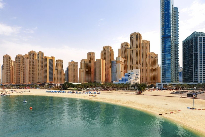 JBR Beach (Jumeirah Beach Residence) - Dubaj