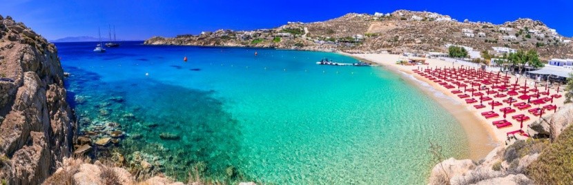 Paradise Beach - najlepsze plaże na Mykonos