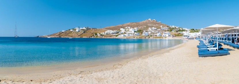 Elia - najlepsze plaże na Mykonos